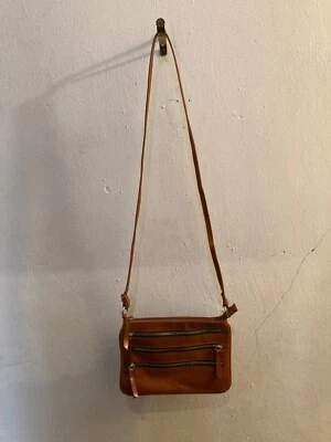 Merona Women’s Simulated Leather Tassel 5-Pocket Shoulder Bag, Vintage, China - Image 1 of 4