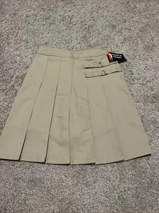 NWT Junior Sz 3 French Toast Skirt School Uniform Shorts Scooter Skort Khaki - Picture 1 of 7