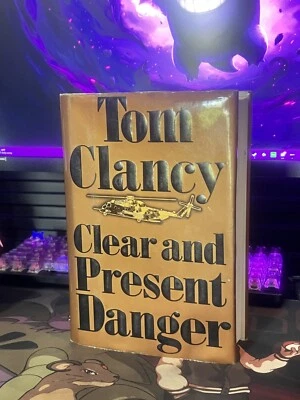 Clear and Present Danger by Tom Clancy 1st Edition Hardcover Foto 1 de 3