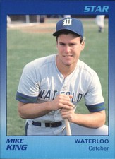 1989 Waterloo Diamonds Star #15 Mike King