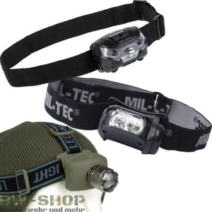 LÁMPARA DE CABEZA MILITAR 1-4 LED LÁMPARA DE CASCO CREE COLOR EXTERIOR LÁMPARA DE FRENTE LÁMPARA - Imagen 1 de 4