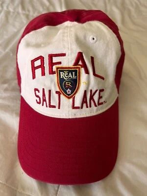 Real Salt Lake adidas MLS Official Soccer L / XL Baseball Hat Cap Brand New - Image 1 of 4