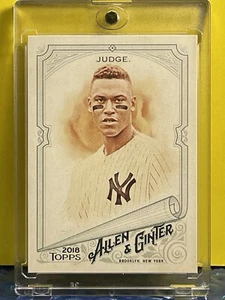 Aaron Judge Allen & Ginter TOPPS INVESTMENT CARD YANKEES MVP MINT Free Case - Picture 1 of 2