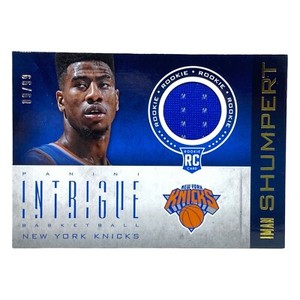 IMAN SHUMPERT 2012-13 Panini Intrigue #11 Rookie Memorabilia Relic Card SP/99 RC