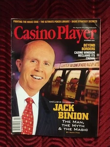 Casino Player - November 2002 - Gambling - Video Poker - Blackjack - Sports - Picture 1 of 12