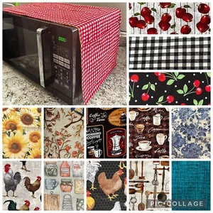 Layered Cotton Microwave Cover with Pockets - Picture 1 of 14