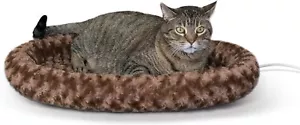 Thermo-Kitty Fashion Splash Indoor Heated pet Bed Heated Bed for Dogs Cats 16x22 - Picture 1 of 2