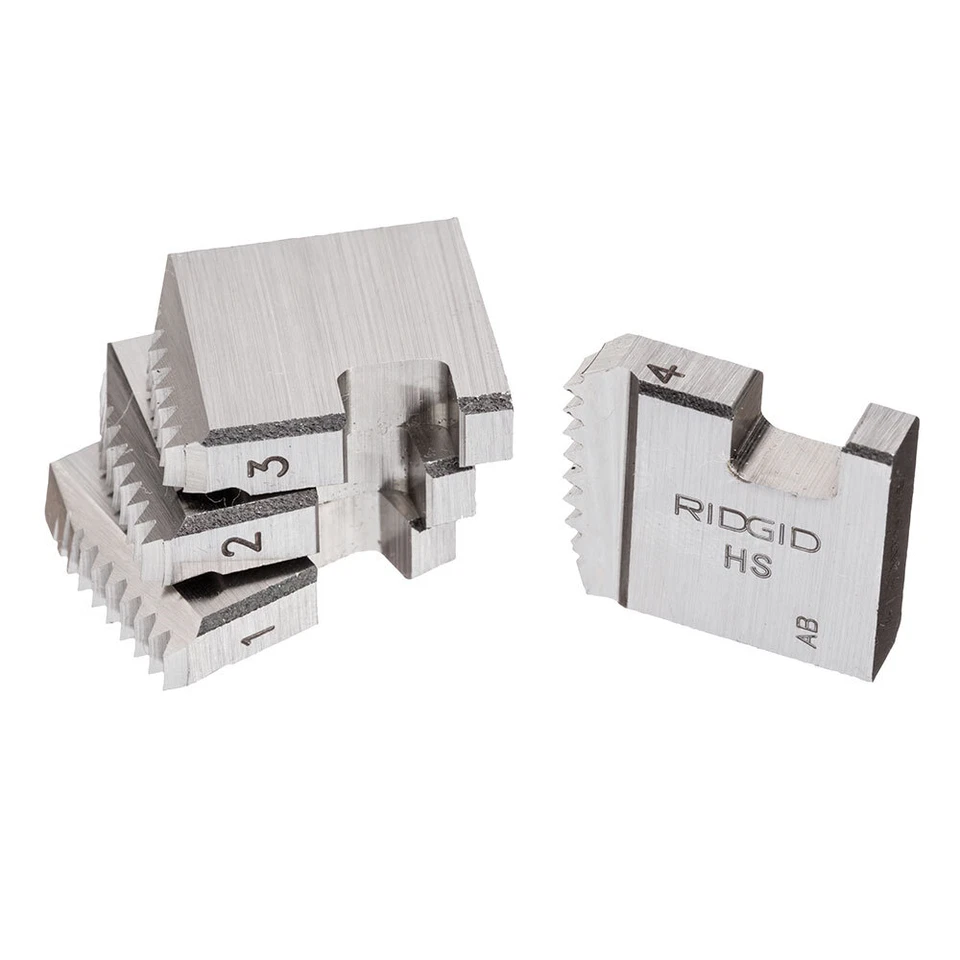 Troquel de roscado de acero de alta velocidad Ridgid 37875 3/4" 12R NPT resistente Foto 1 de 1