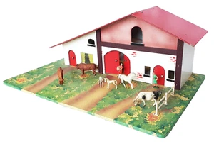 Starlux France 1:32 FARM PLAYBASE Wood Made For Plastic Animal Figures #3 NM`70! - Picture 1 of 10