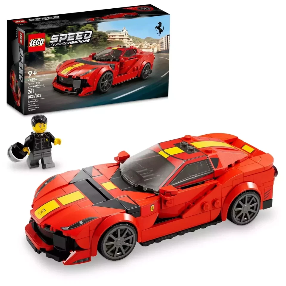 Retired LEGO SPEED CHAMPIONS: Ferrari 812 Competizione #76914 New In Box - Image 1 of 1