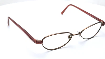 DKNY 6221 225 Bronce Rojo Transparente Ovalado Gafas Mujer 52mm Foto 1 de 4