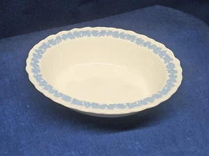 Vintage 1930's Wedgewood England "Lavender On Cream" Oval Serving Bowl EUC  - Picture 1 of 6