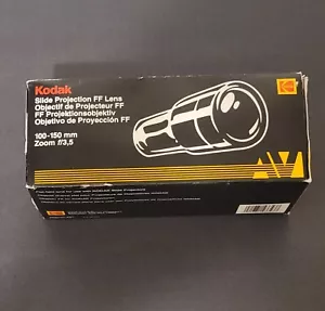 Kodak Flat Field Zoom Projection Lens FF Zoom Lens 100-150 mm f/3.5 CAT 143 3432 - Picture 1 of 6