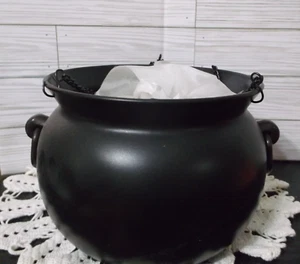Gemmy Haunted Flaming Cauldron 10 x 7--IOB - Picture 1 of 3