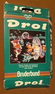 Drol by Broderbund Software for Apple II+,IIe,IIc,IIgs 1983 - Picture 1 of 3