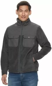 Columbia Flattop Ridge Omni-Wick Fleece Jacket Grey Size:S MSRP $90 (P) - Picture 1 of 1