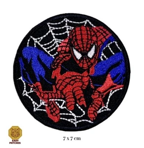 Spiderman Superheld Film Videospiel bestickt Bügelbild Aufnäher Patch Abzeichen - Bild 1 von 1