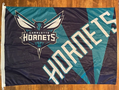 NBA Charlotte Hornets 3x5 Flag Cover