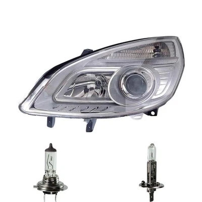 Halogen Scheinwerfer links H7/H1 für Renault Scénic II Grand inklusive Lampen - Bild 1 von 4