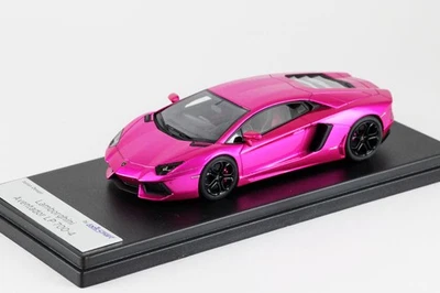 Looksmart LS384G 1/43 Lamborghini Aventador LP700-4 Metal Rosa Coche de Modelo - Imagen 1 de 4