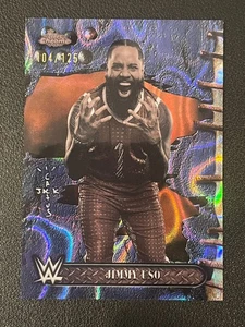 Jimmy Uso 2025 Topps Chrome WWE Cactus Jack Blue Lava /125 26  - Picture 1 of 2