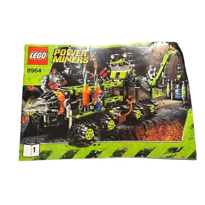 LEGO Power Miners Titanium Command Rig 8964 Instruction Manual - Image 1 of 2
