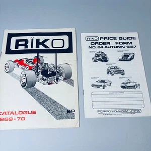 VINTAGE RIKO CATALOGUE 1969 - 70 + PRICE GUIDE ORDER FORM - Picture 1 of 11