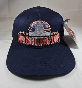 Washington DC Vintage Embroidered Snapback Hat Cap - New With Tag - Picture 1 of 9