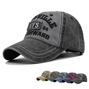 Hip Hop Letter Embroidery Baseball Caps Outdoor Sports Snapback Caps  Men Women - Picture 1 of 17