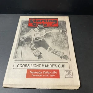 Starting Gate Magazin Nr. #4 Dez 1990 Coors Light Mahre's Cup Nashoba Valley - Bild 1 von 11