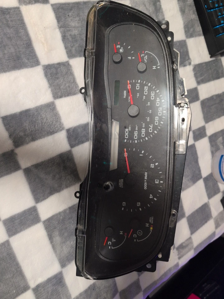 Velocímetro de cuadro de instrumentos Ford F-150 F-250 Expedition 1999-2004 probado OEM Foto 1 de 4