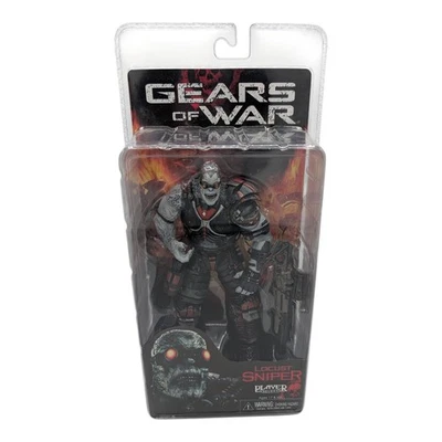 Gears of War Locust Sniper 7” Neca Action Figure 2008 New Sealed - Image 1 of 4
