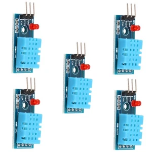  5 Pcs Temperature Humidity Monitor and Meter Sensor for Digital Module - Picture 1 of 12