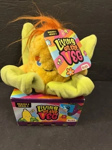 Peluche Living On The Veg Pop Corn #13 Serie 2 Russ Kellytoy tiene etiqueta - Imagen 1 de 9