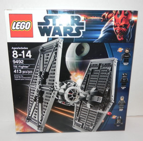 LEGO STAR WARS 9492 - TIE Fighter 413 pcs. NEW Sealed Box 2012 - Free Shipping!
