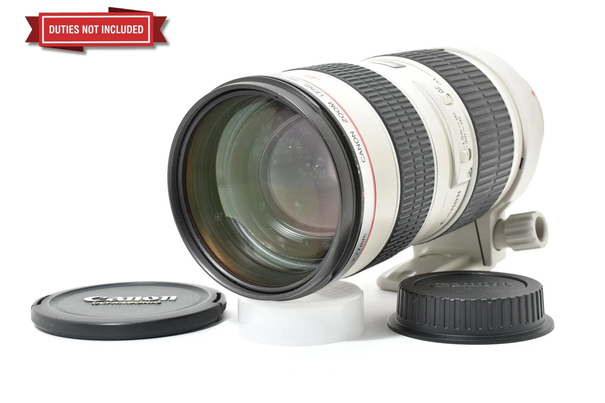 Canon 70-200mm Focal f/2.8 Camera Lenses for sale | eBay