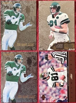(4) 1996 Kyle Brady Insert Cards Jets Fleer Metal #84PM ,Fleer, Upper Deck#TT47 - Image 1 of 2