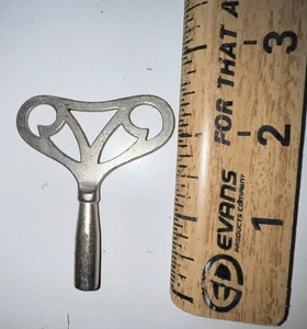 Antique Clock Key Metal No Markings Apx  2.5" Vintage See Photos Free Shipping - Picture 1 of 4