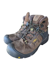 Botas de trabajo impermeables con puntera de seguridad Keen Dover EH ASTM para hombre talla 12 hechas en EE. UU. - Imagen 1 de 14