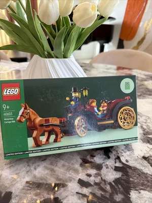NEW! - LEGO - 40603 Wintertime Carriage Ride, Retired Holiday Limited Edition - Image 1 of 4