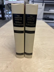 The Complete Works of William Shakespeare 2 Volumes Nelson Doubleday Hardcover - Bild 1 von 2