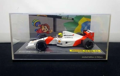 Modellino auto Minichamps McLaren Honda 4-7 Ayrton Senna 15th Anniversary 1/43 - Immagine 1 di 4