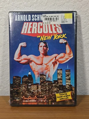 Hercules in New York (DVD 1970) Arnold Schwarzenegger NEW/SEALED Foto 1 de 2