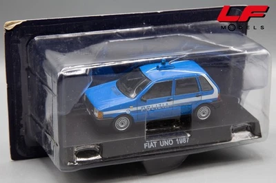 1:43 Fiat Uno 1987 - Polizia De Agostini - Immagine 1 di 3