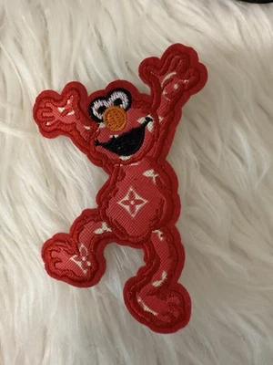 Red Elmo Iron On Patch| For Shoes Hats Bags And Jackets|iron On Patch - Image 1 of 2