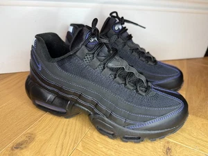 Nike Air Max 95 Recraft Black with Blue Stitch II4053 008 UK6 USA 7Y EUR40 - Picture 1 of 10