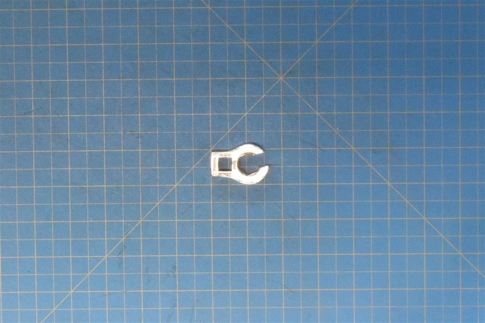 PROTO J4914HFL Crowfoot Wrench Drive size 3/8", HdSz 7/16" - Image 1 of 1