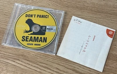 Dreamcast Seaman Sega Sea Manual DC 2001 NTSC-J Game Japan Tested Working Game - Image 1 of 3