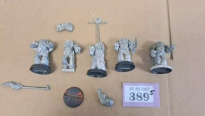 Warhammer 40k Space Marine Terminators X 5 Metal Oop - Picture 1 of 7