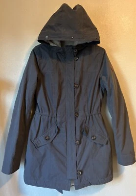 Jaqueta Parka Feminina Hollister Sherpa Forrada Exército Militar Média J1419 - Imagem 1 de 4